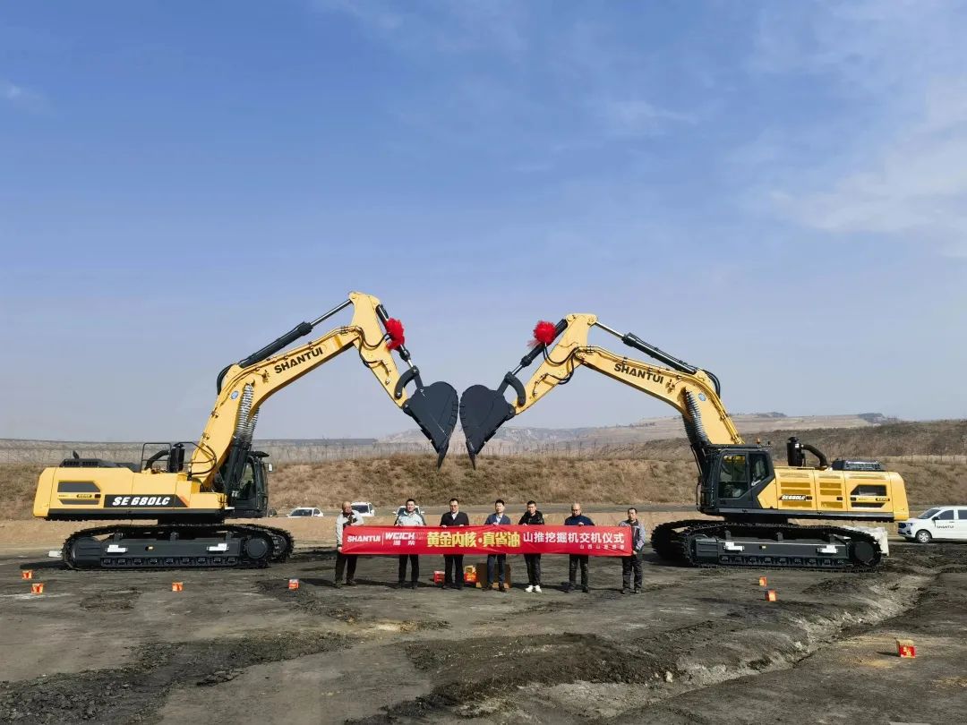 “開門紅”不斷 | 山推礦山挖機(jī)再次批量交付！